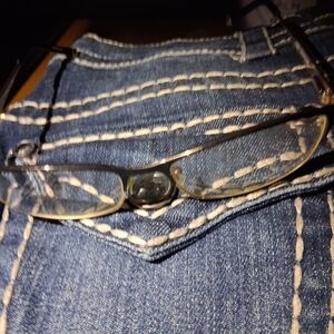 Elegant Gold Rimmed Glasses